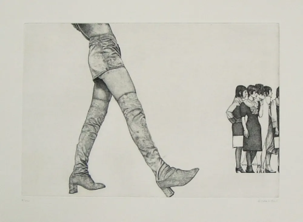 Água-Forte Häsler - Titre inconnu