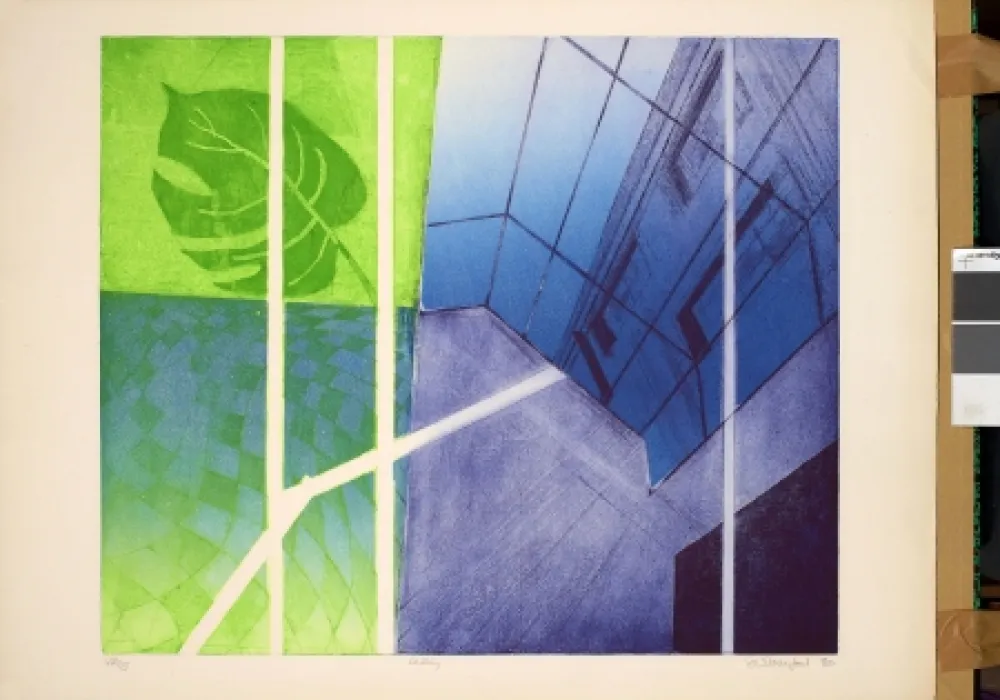 Gravura Hayter - Ceiling