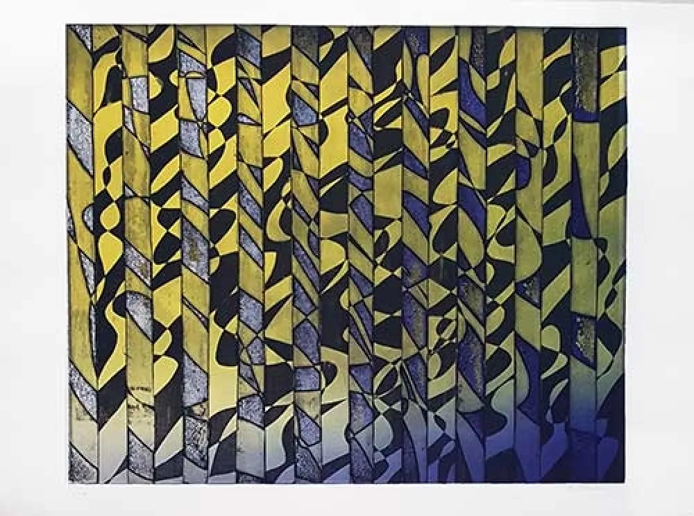 Gravura Hayter - Clairevoie