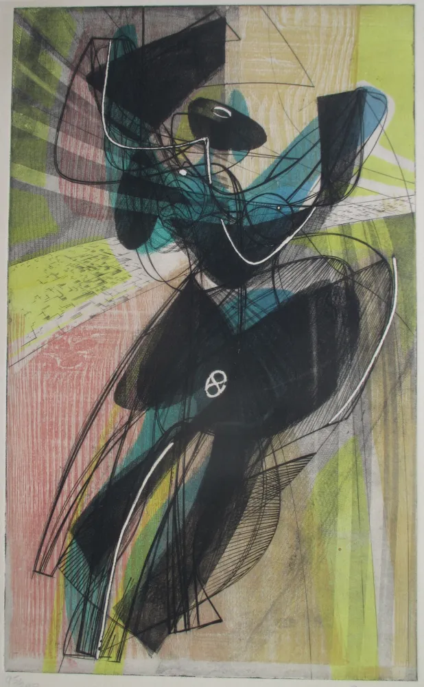 Água-Forte E Água-Tinta Hayter - Danse du Soleil