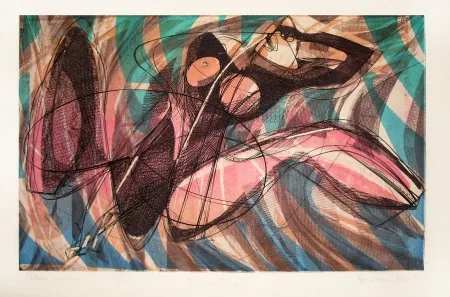 Gravura Hayter - Escoutay