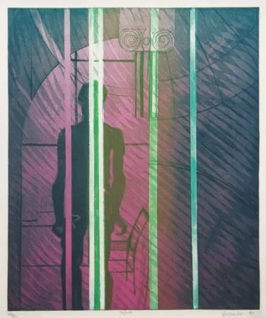 Água-Forte Hayter - Figure