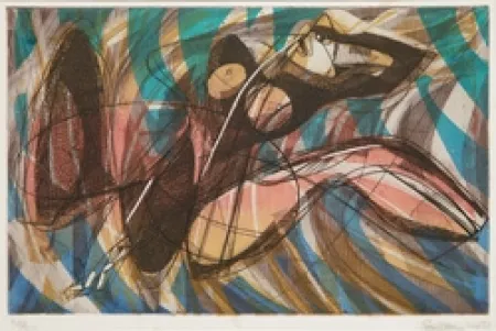 Água-Forte Hayter - L'Escoutay