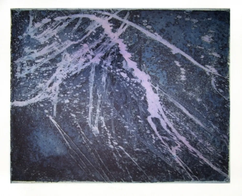 Gravura Hayter - Vague