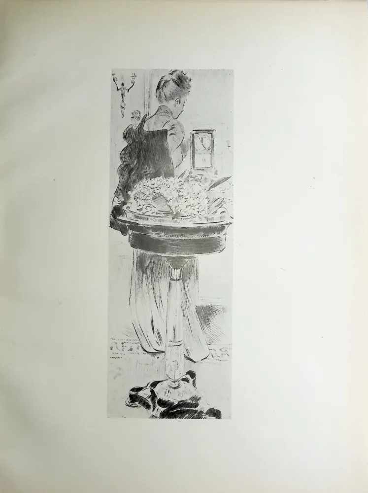 Cartaz Helleu - La jardinière empire