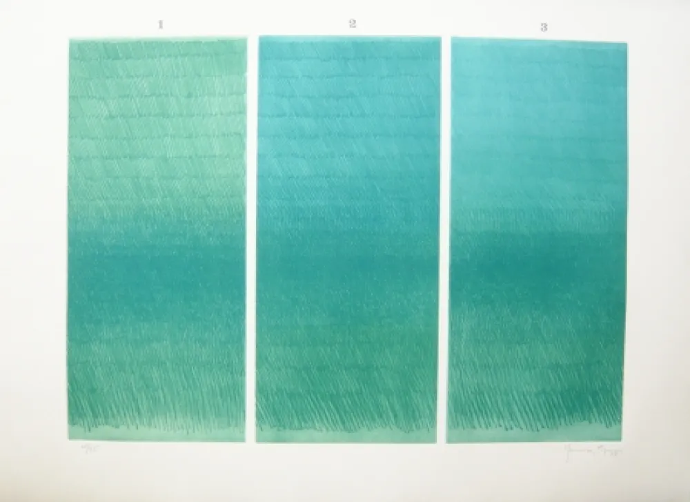 Gravura Hernandez Pijuan - 1-2-3