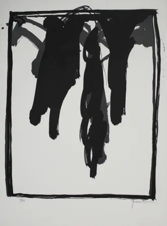 Litografia Hernandez Pijuan - A.L. Barcelona-III