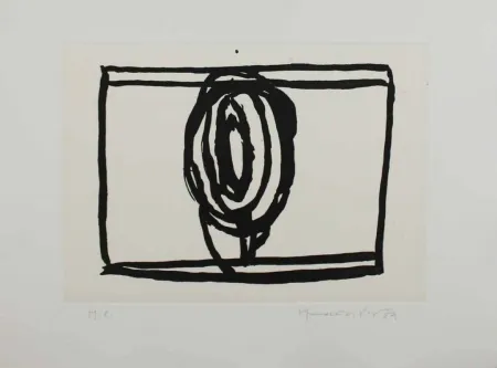 Água-Tinta Hernandez Pijuan - Arbres 2