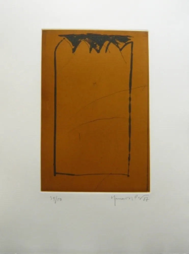 Múltiplo Hernandez Pijuan - Catedral Ocre