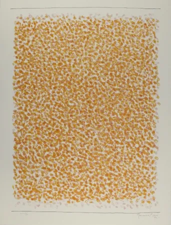 Litografia Hernandez Pijuan - Exposición Galería Joan Prats