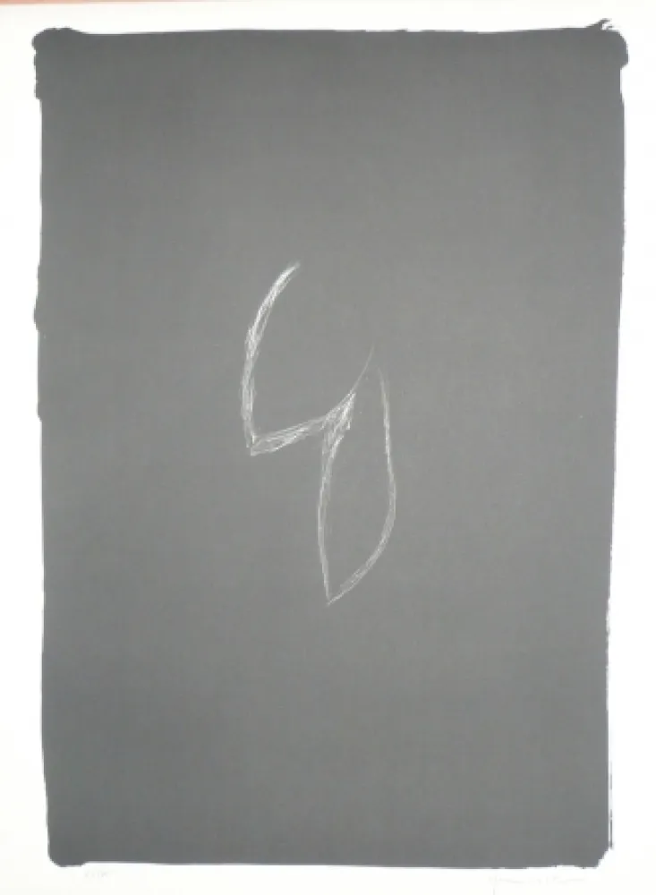 Litografia Hernandez Pijuan - Fulles 1