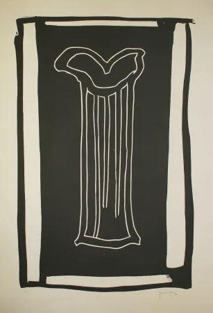 Linogravura Hernandez Pijuan - Gerro (Vase)