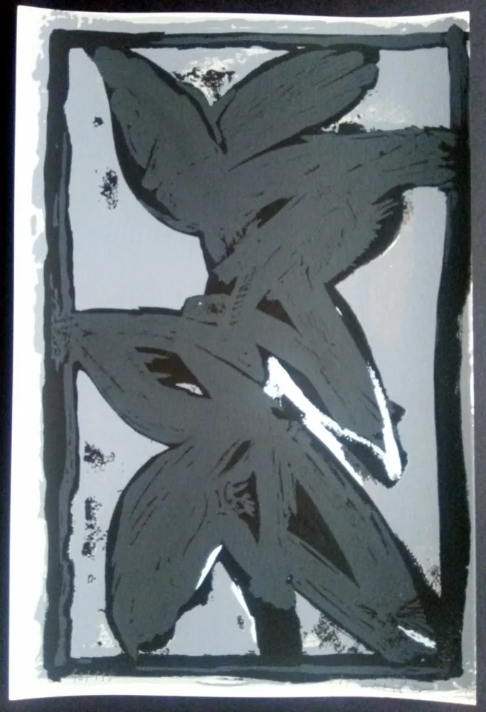 Serigrafia Hernandez Pijuan - Hojas Sueltas