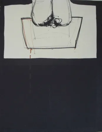 Litografia Hernandez Pijuan - Las celdas