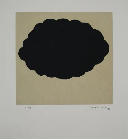 Água-Tinta Hernandez Pijuan - Núvols I