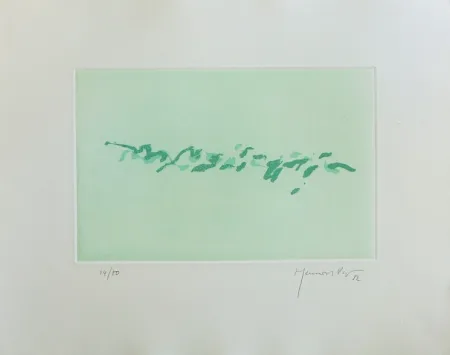 Gravura Hernandez Pijuan - PJ6