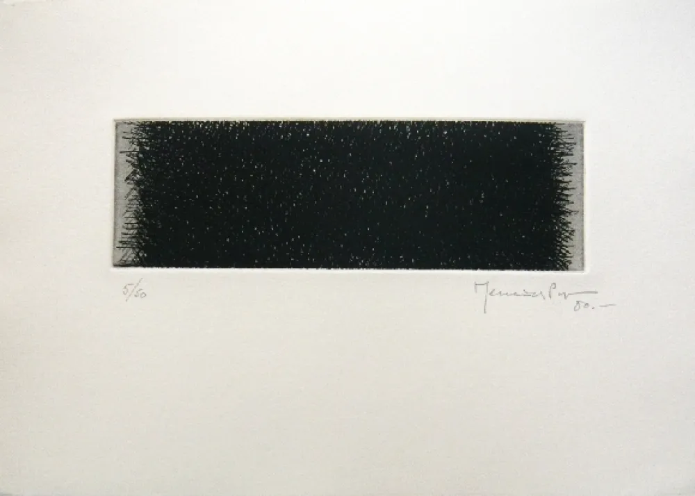 Gravura Hernandez Pijuan - Polychrome 4