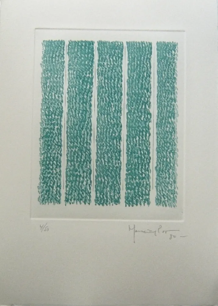 Gravura Hernandez Pijuan - Polychrome 7