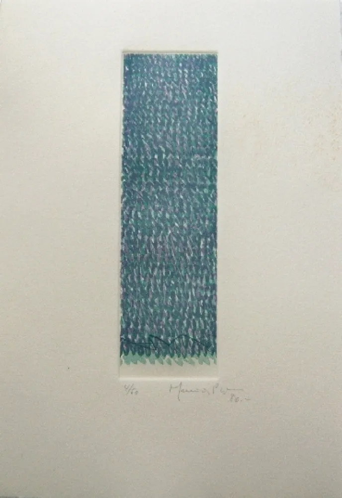 Gravura Hernandez Pijuan - Polychrome 8