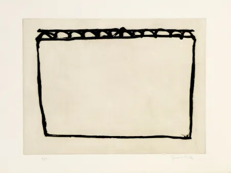 Gravura Hernandez Pijuan - Recorrido para un espacio IV