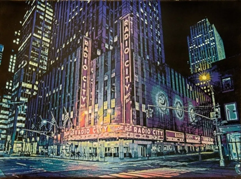 Estêncil Hicks - Radio City Music Hall