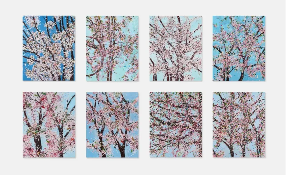 Múltiplo Hirst - The Virtues (set of 8)