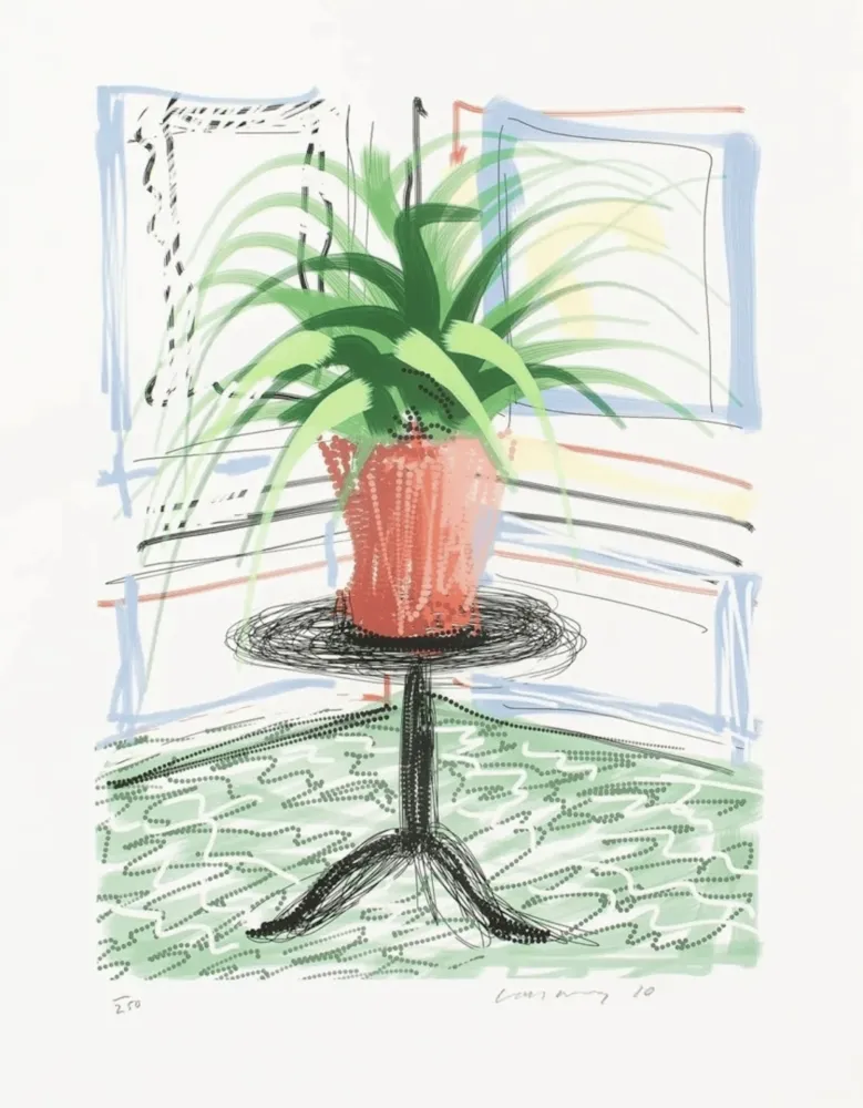 Múltiplo Hockney - IPad Drawing Untitled #468