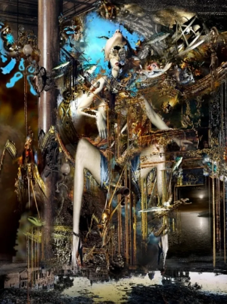 Gravura Digital Hornung - On a clear Day you will see Eternity