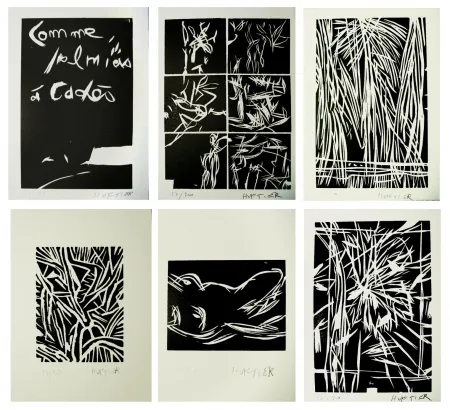 Livro Ilustrado Huftier - Comme Palmiers à Cadès