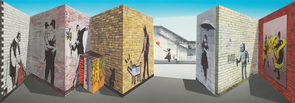 Múltiplo Hughes - Banksy