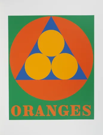 Serigrafia Indiana - American Dream : Oranges