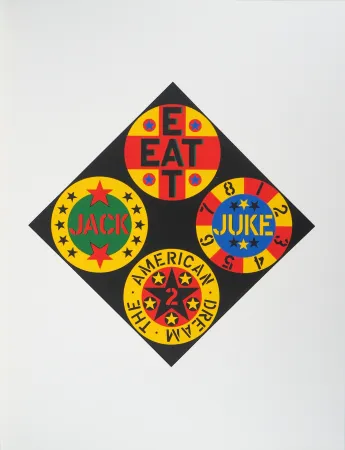 Serigrafia Indiana - Black Diamond American Dream