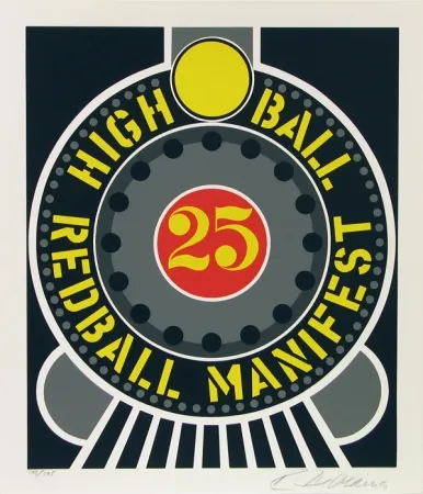 Serigrafia Indiana - High Ball Red Ball Manifest 25