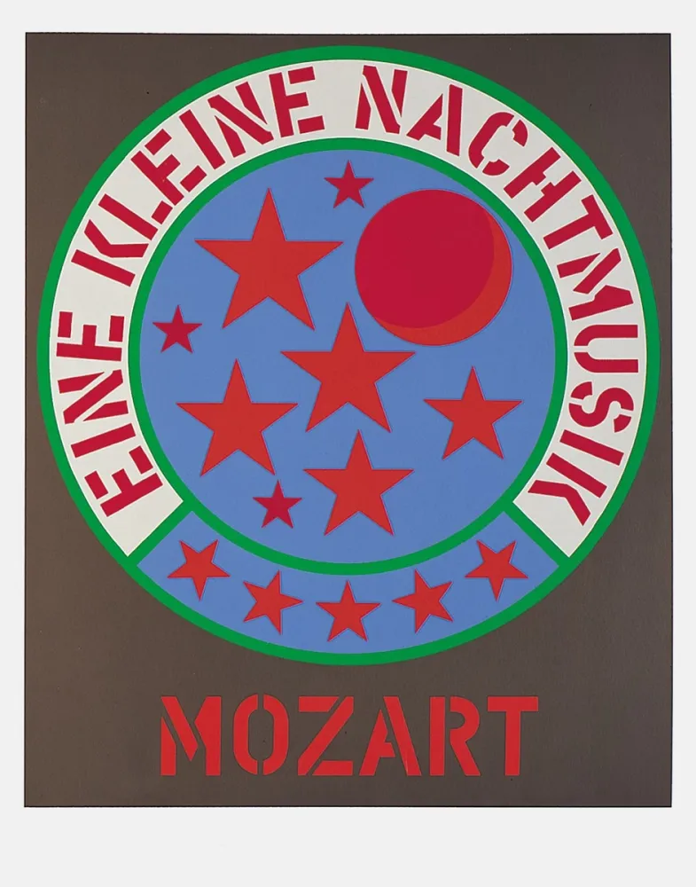 Serigrafia Indiana - Mozart - Eine kleine Nachtmusik