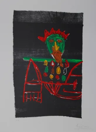 Litografia Ionesco - Le zar