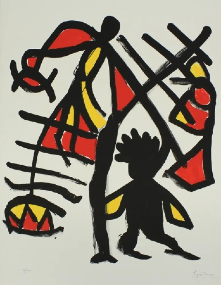 Litografia Ionesco - Untitled