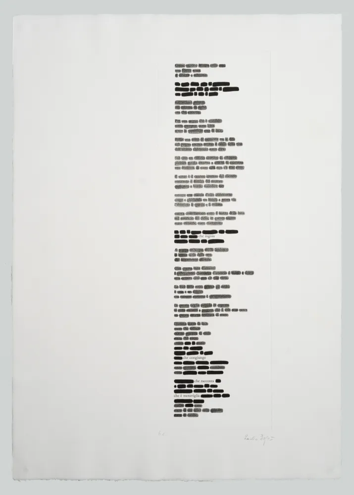 Água-Tinta Isgro - Cancellature