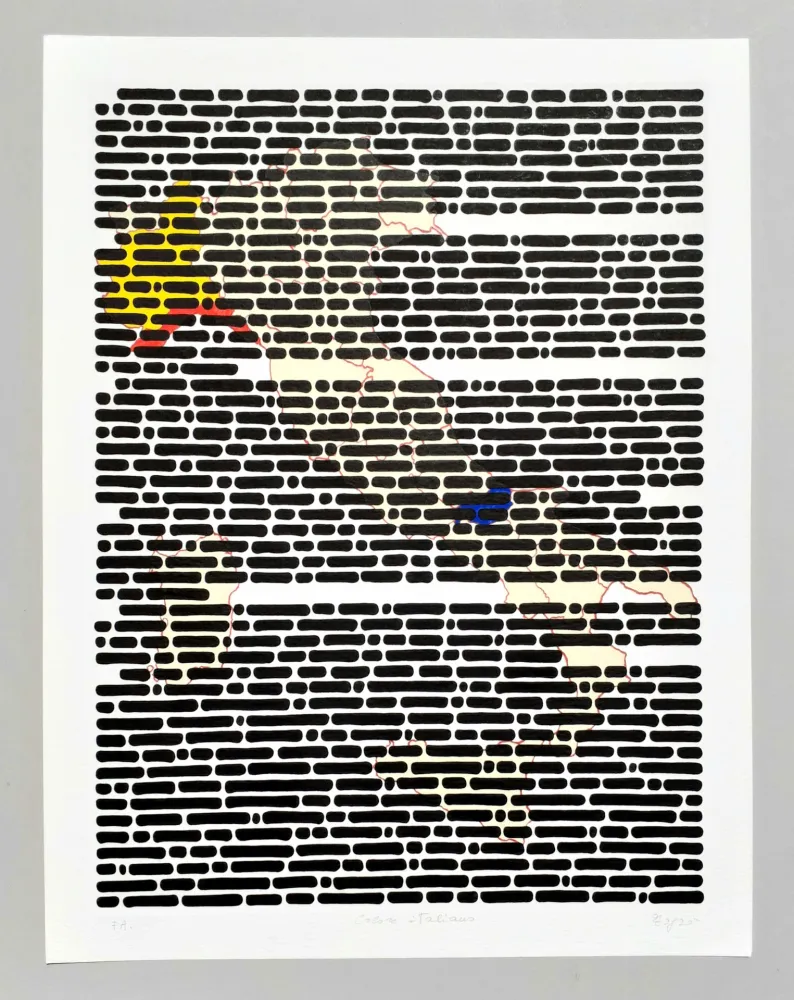 Serigrafia Isgro - Colore italiano