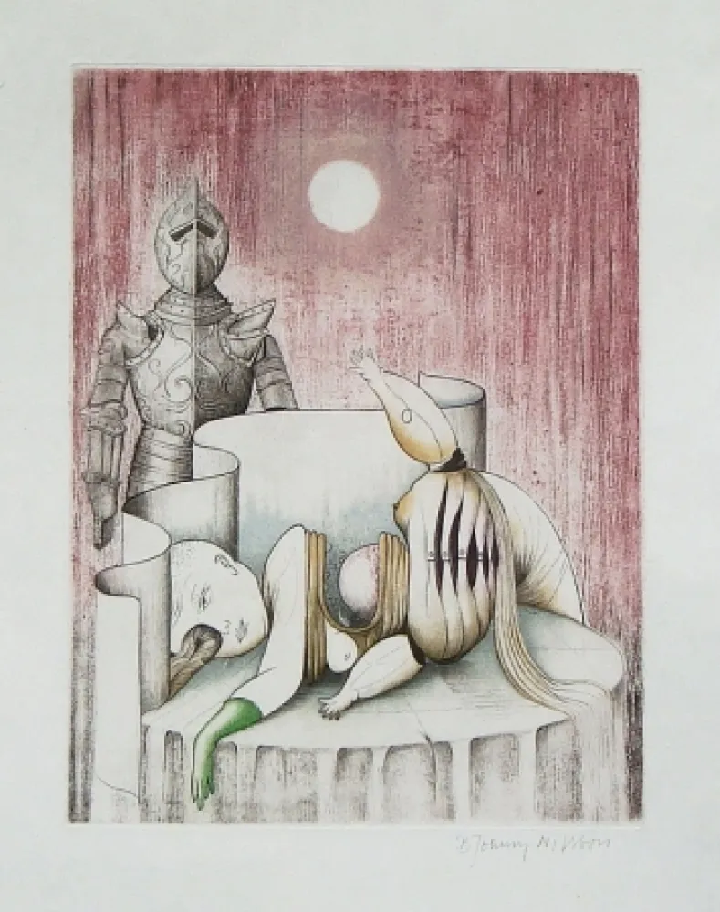 Água-Forte E Água-Tinta Johnny Nilsson - Titre inconnu