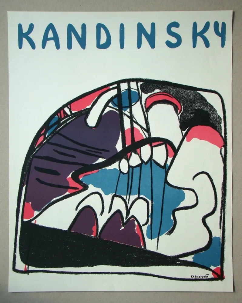Cartaz Kandinsky (After) - Jusqu'a l'abstraction