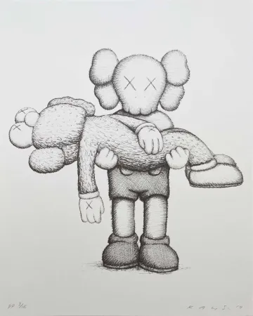 Serigrafia Kaws - Gone
