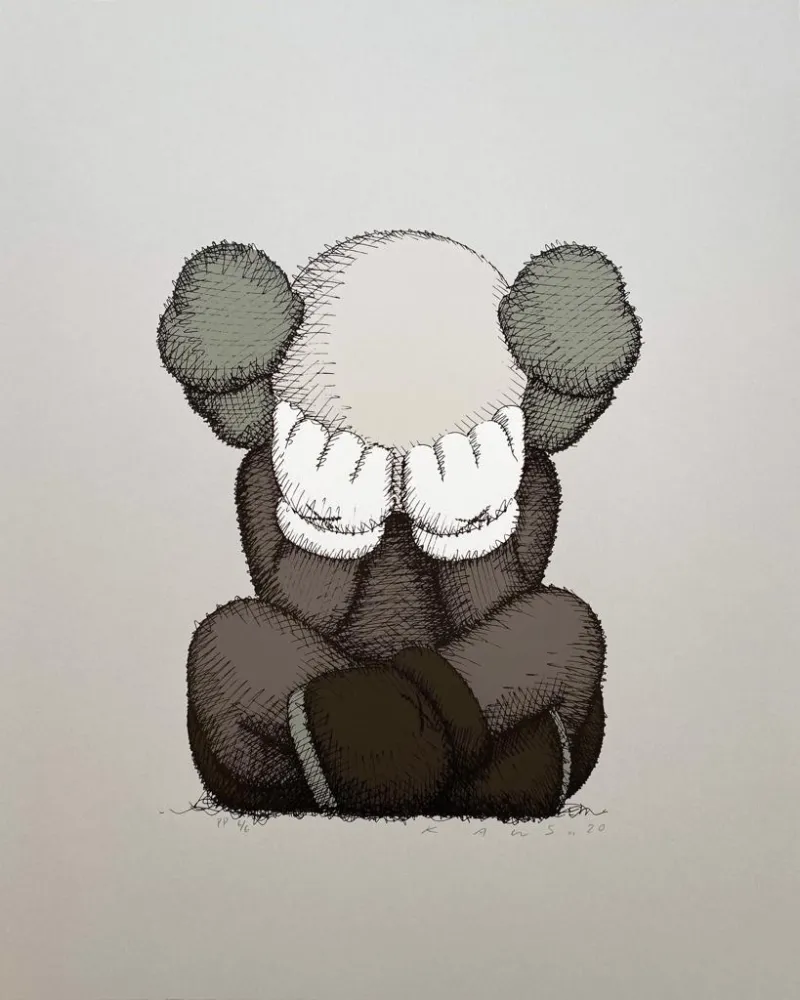 Serigrafia Kaws - Separated