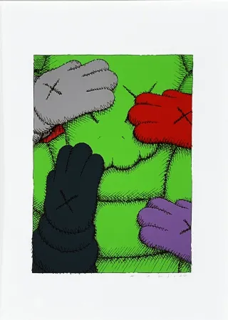 Serigrafia Kaws - Urge (1)