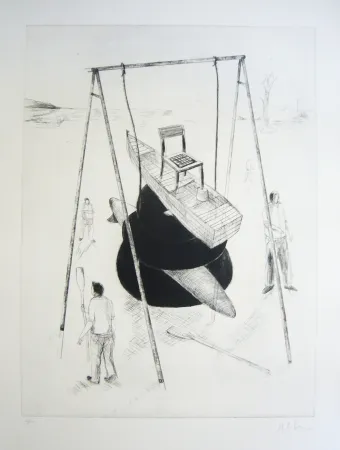 Água-Forte E Água-Tinta Kcho - Sans titre 3