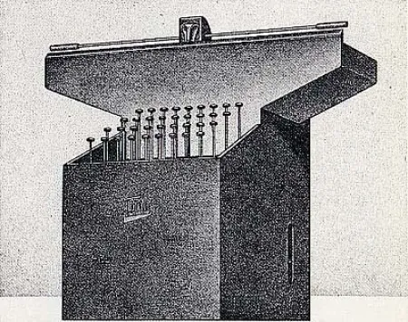 Gravura Klapheck - Père maternel (Le)