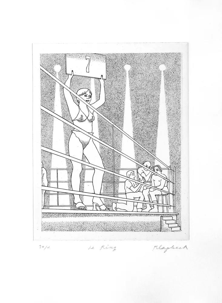 Gravura Klapheck - Ring