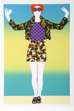 Serigrafia Kogelnik - War Baby