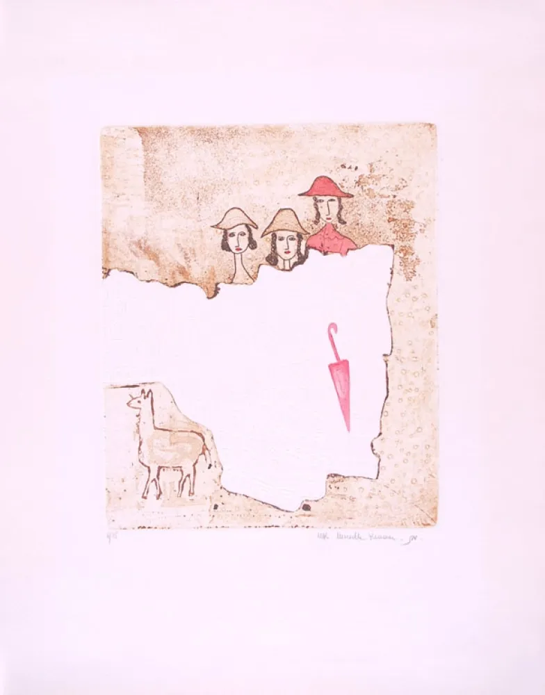 Água-Forte E Água-Tinta Kramer - Rain Storm