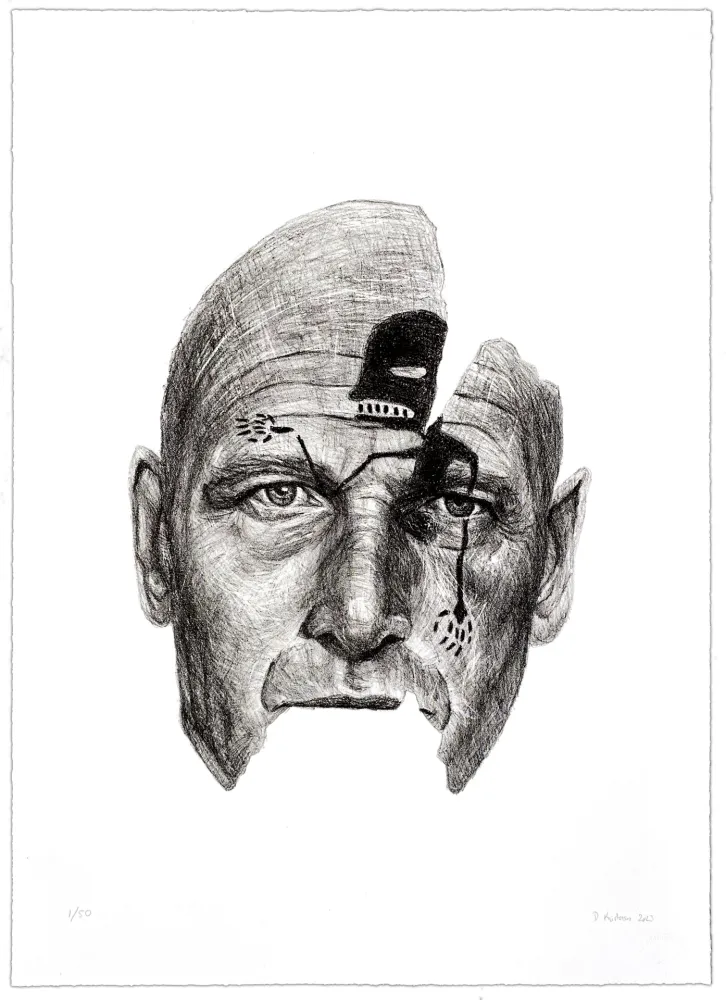 Litografia Kristensen - Sans titre 2