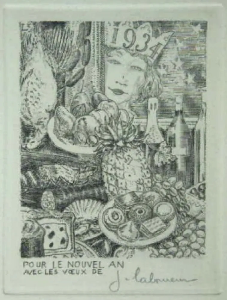 Água-Forte Laboureur - Cocagne.